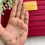 Stainless steel Beautiful Star nakshathra design Golden Necklace 😍🌟1433