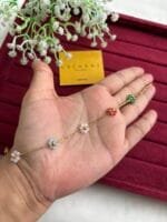 Beautiful multicoloured flower design bracelet 🌸1435 - Image 3