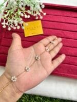 Beautiful flower design bracelet 🌸1436