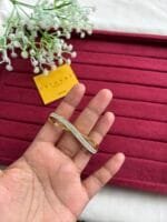 Stainless steel Beautiful Golden open bangle✨1445 - Image 5