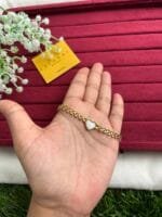 Beautiful white heart bracelet ♥️1468 - Image 5