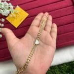 Stainless steel Beautiful white heart bracelet ♥️1468