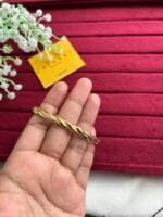 Beautiful Golden open bangle♥️1441 - Image 2