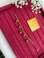 Stainless steel Beautiful statement Golden drops bracelet 🌟1467 - Image 3