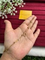 Stainless steel Beautiful Double layer heart design bracelet ♥️1466 - Image 2