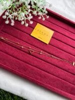 Stainless steel Beautiful Double layer heart design bracelet ♥️1466 - Image 5