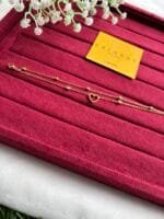 Stainless steel Beautiful Double layer heart design bracelet ♥️1466 - Image 7