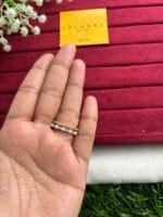 Stainless steel Beautiful Adjustable Ring pearl Design Golden ✨1456 - Image 2