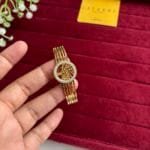 Beautiful Tree design Golden open bangle♥️1342