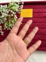 Beautiful clover design no stone adjustable ring✨1384 - Image 2