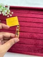 Stainless Beautiful design Golden open bangle♥️1328 - Image 2