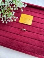 Beautiful White stone Golden Adjustable Ring✨1375 - Image 2