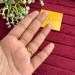 Beautiful Golden spiral design Adjustable ring✨1373