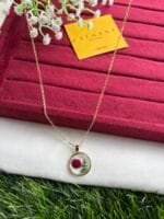 Stainless steel Beautiful Resin Art Trendy leaf and flower design ♥️1501
