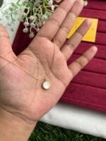 Beautiful smile design one side white circle design premium trendy Necklace ✨1492 - Image 8