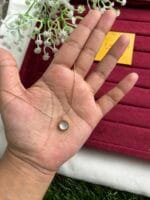 Beautiful smile design one side white circle design premium trendy Necklace ✨1492 - Image 2