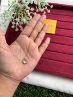 Beautiful smile design one side white circle design premium trendy Necklace ✨1492 - Image 4