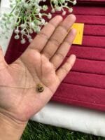 Beautiful smile design one side white circle design premium trendy Necklace ✨1492