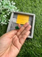Beautiful Green Rectangular stone Adjustable Ring✨1491 - Image 5