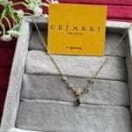 Stainless steel Beautiful cute design Golden Necklace😍🌟1478