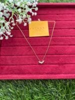 Stainless steel white stone Necklace ♥️1490 - Image 3