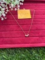 Stainless steel white stone Necklace ♥️1490 - Image 4