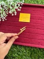 Beautiful Nail design Golden Open bangle✨1480 - Image 4