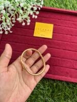 Beautiful Nail design Golden Open bangle✨1480 - Image 3
