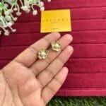 Beautiful flower design earrings 🌸1487