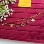 Beautiful Evil eye design Double layer Golden premium quality bracelet 🧿1479