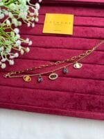 Beautiful Evil eye design Double layer Golden premium quality bracelet 🧿1479
