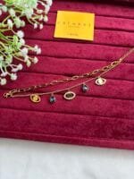 Beautiful Evil eye design Double layer Golden premium quality bracelet 🧿1479 - Image 2