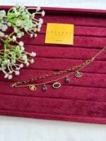 Beautiful Evil eye design Double layer Golden premium quality bracelet 🧿1479 - Image 3