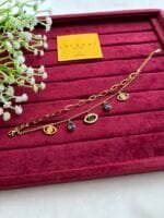 Beautiful Evil eye design Double layer Golden premium quality bracelet 🧿1479 - Image 4