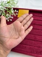 Stainless steel Beautiful pink stone Necklace✨1504