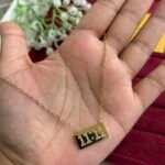 Beautiful Golden 11:11 design Necklace ✨1517