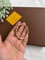 Beautiful flower des Golden Open bangle for kids/ Teen Diameter 5cm✨1521 - Image 5