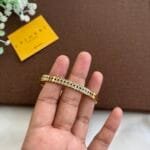 Beautiful design Golden open bangle✨1532