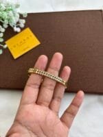 Beautiful design Golden open bangle✨1532