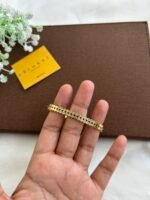 Beautiful design Golden open bangle✨1532 - Image 2