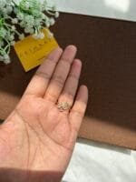 Stainless steel Beautiful adjustable size Butterfly Stone Design Adjustable Rings😍1542 - Image 11