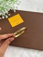 Beautiful Golden Open Bangle✨1555 - Image 4