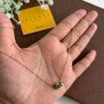 Beautiful cute green stone Necklace✨1539