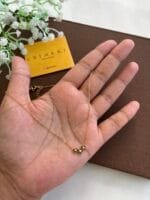 Beautiful Green stone flower design  Necklace 🌟1556 - Image 2