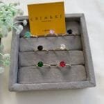 Stainless steel Beautiful Adjustable size cute Golden Rings✨1543