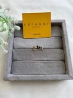 Stainless steel Beautiful Adjustable size butterfly design Golden Rings✨1546 - Image 8