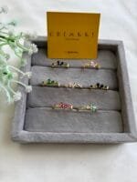 Stainless steel Beautiful Adjustable size butterfly design Golden Rings✨1546