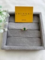 Stainless steel Beautiful Adjustable size butterfly and oval stone design Golden Rings✨1547 - Image 4