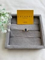 Stainless steel Beautiful Adjustable size butterfly and oval stone design Golden Rings✨1547 - Image 9