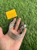 Oxidised Silver bangle - Image 2